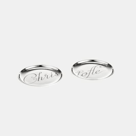 Duo de dessous de verre en Porcelaine - CHRI-CHRI