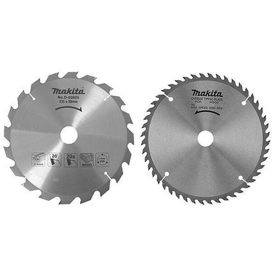 Duo de lames circulaires 235 mm Makita D-20068