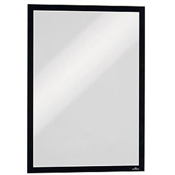Durable Duraframe Pochette murale Cadre daffichage magnétique A3 - Cadre noir - Sachet de 5