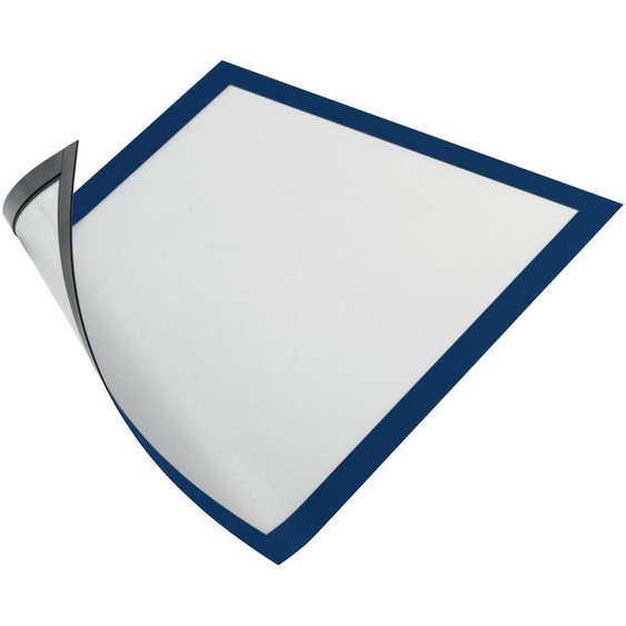 Durable Duraframe Pochette murale Cadre daffichage magnétique A4 - Cadre bleu - Sachet de 5