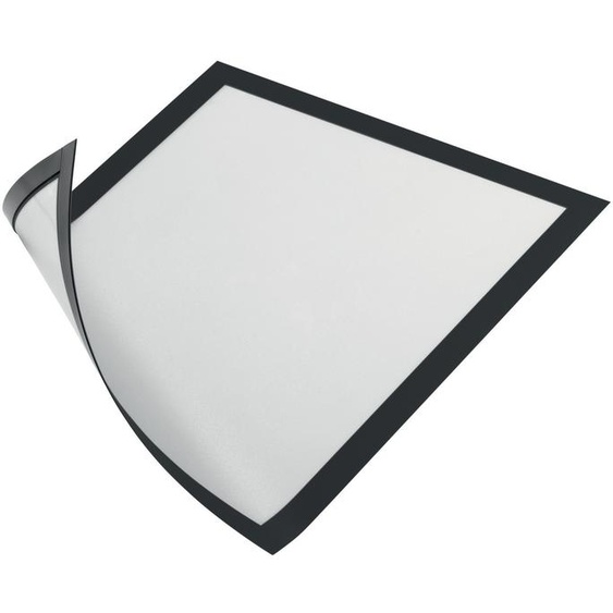 Durable Duraframe Pochette murale Cadre daffichage magnétique A4 - Cadre noir - Sachet de 5