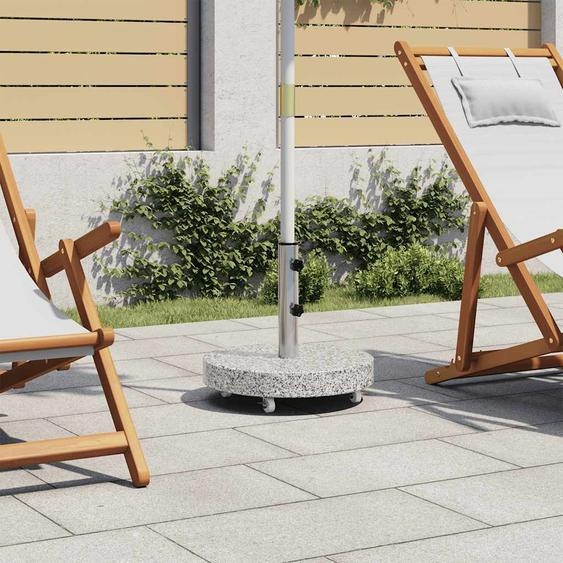 Durable Pied de parasol Granit 30 kg Rond Gris - Pied de parasol Octo2293629 1parcel