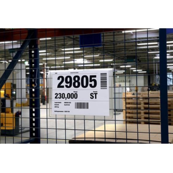 DURABLE Pochette avec support en fil de fer, A4 paysage, PP