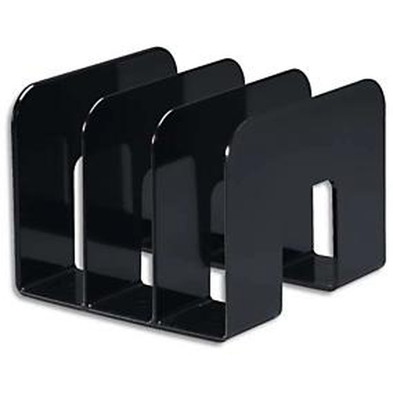 DURABLE Porte-catalogues Trend - 3 compart 65mm - L215 x H165 x P210 mm - Noir