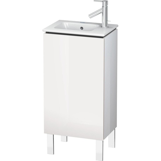 Duravit bâti-support pour lavabo L-CUBE 294 x 420 x 704 mm butoir à droite noyer américain