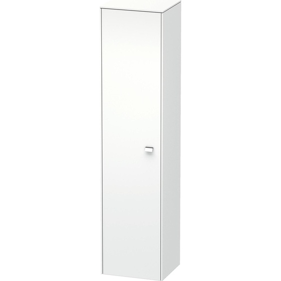 Duravit Brioso Armoire haute 177,0x42,0x36,0 cm, 1 porte, charnières à gauche, 1 tablette en bois, 3 tablettes en verre, BR1330L1018