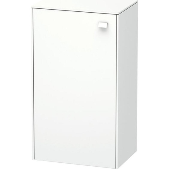 Duravit Brioso Demi meuble haut Individual, 1 porte, charnières à gauche, 2 tablettes en verre, hauteur min. 61,0 cm - max. 91,0 cm, largeur min. 27,0 cm - max. 52,0 cm, profondeur min. 19,6 cm - max. 35,9 cm, BR1340L1053
