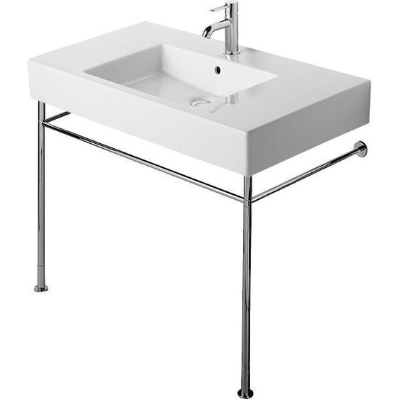 Duravit console métallique Vero pour 032910, réglable en hauteur, chromé, 0030721000