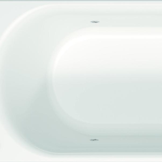 Duravit D-Neo baignoire balnéo, à encastrer, 1 pente de dossier, Jet Protect, 1800x800mm, 760475000JP1000