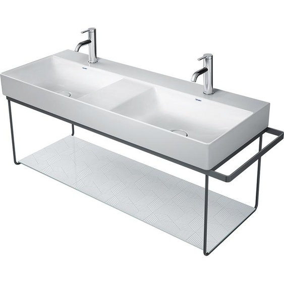 Duravit DuraSquare console en métal 126,5x45,1cm, pour lavabo 235312, montage mural, 0031184600