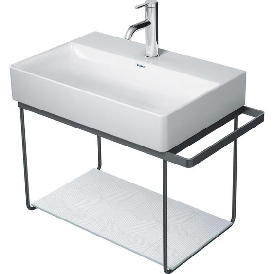 Duravit DuraSquare console en métal 66,5x38,1cm, pour lavabo 235660, porte-serviettes, montage mural, 0031144600