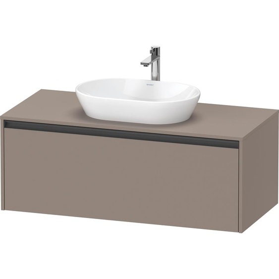 Duravit Ketho.2 bâti-support pour lavabo en console, 1200x459x550mm, 1 tiroir, K24887043430000