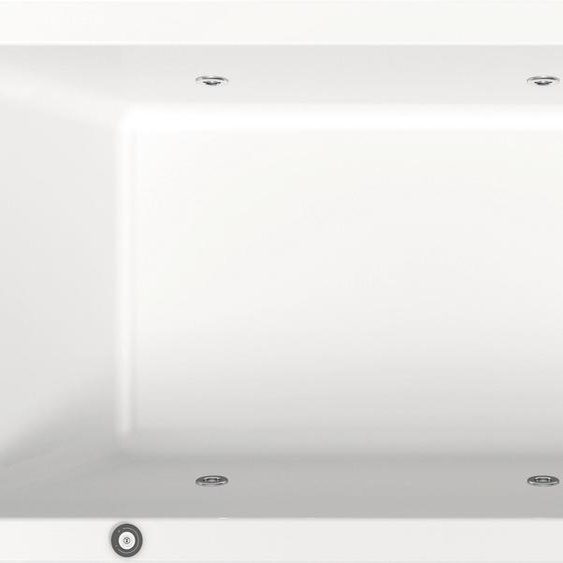 Duravit No.1 baignoire pour WC encastrée, rectangulaire, 1800x800mm, Jet Protect,1 pente de dossier, blanc, 760491000JP1000