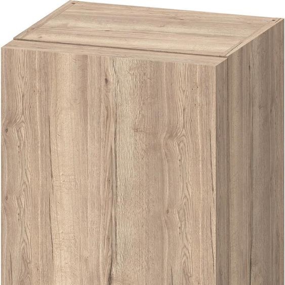 Duravit Qatego Armoire haute, porte à droite, 400x360x1760mm, niche chêne terra, QA1346R35550010