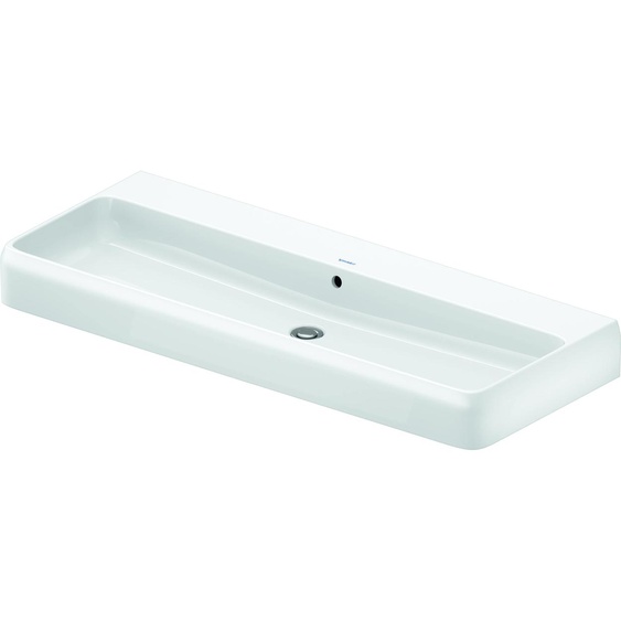 Duravit Qatego lavabo, 1200x470mm, avec trop-plein, dessous émaillé, DuraCeram, 2382120060