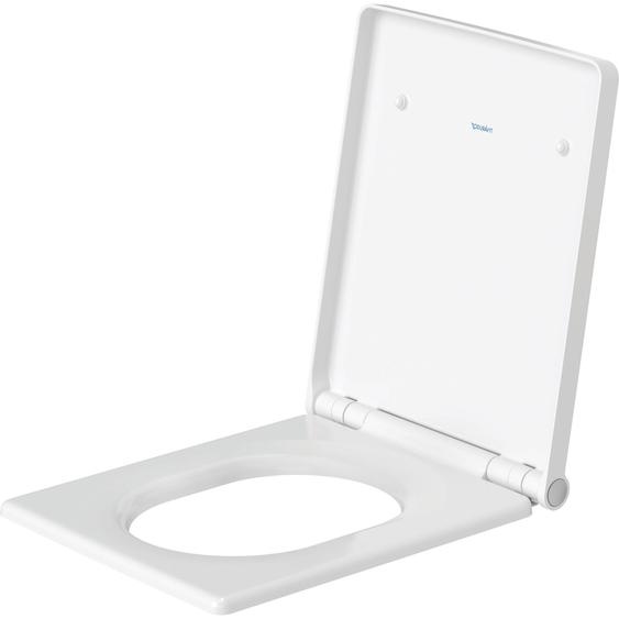 Duravit Vero Air Abattant WC Blanc, frein de chute et amovible, 0022090000