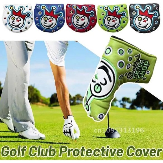 DUTRIEUX Couvre-chef de Golf en cuir PU, couvre-chef de Club de Golf doux et Durable pour conducteur Fairway, couvre-chef hybride en bois, accessoires Anti-Collision