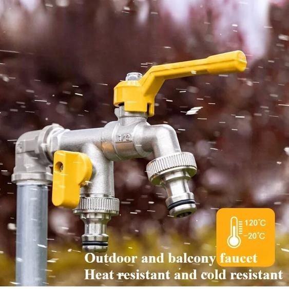 DUTRIEUX Machine à laver en laiton antirouille, jardin extérieur, anti-gel et résistant à la chaleur, balcon