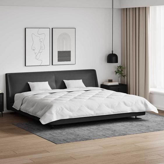 Duvet dhiver avec oreiller 3 pcs Blanc Microfibre