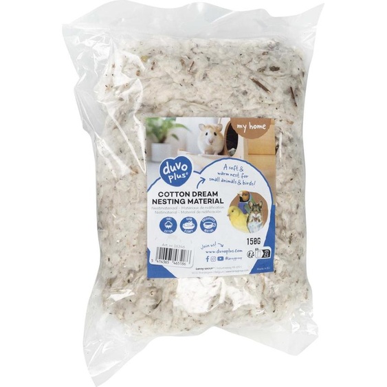 Duvo+ Nistmaterial Coton Dream weiß 150 g