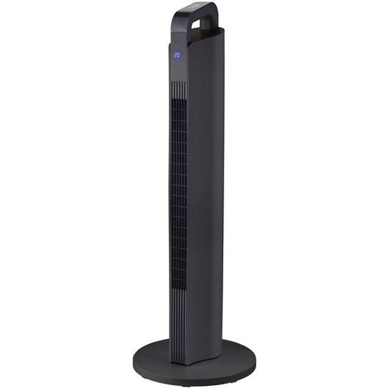 Dx Drexon Chauffage tour céramique oscillant BARI 2000 W - Avec télécommande - Noir