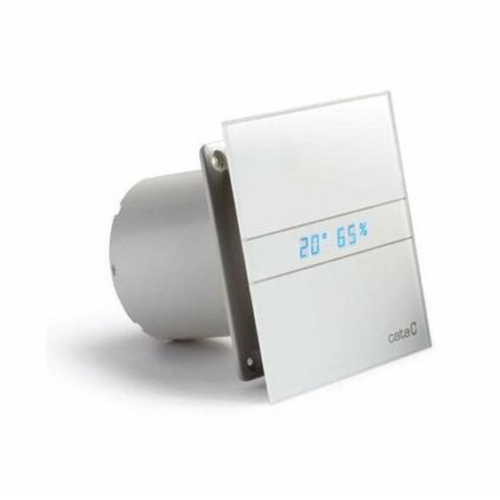 E-100 gth Aérateur extracteur dair simple flux, Détection dhumidité Hygrostat, Affichage numérique (00900200) - Cata