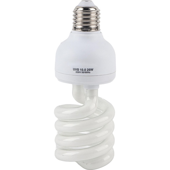 E27 26W lampe reptile du désert, lampe UVB calcium, 220-250V pour terrarium