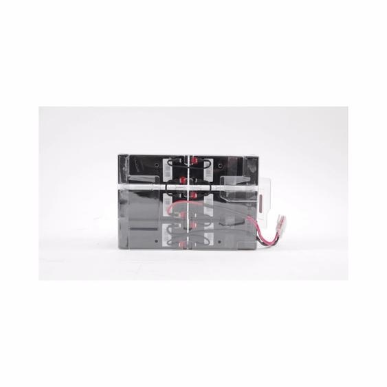 Eaton EBP-1702I, Sealed Lead Acid (VRLA), 12 V, 6 pièce(s), Noir, 9 Ah, 16,6 kg