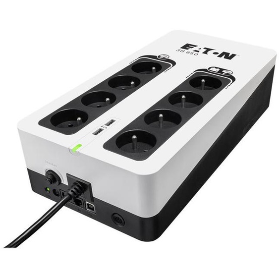 Eaton Onduleur 3S 850 FR Gen 2 - 8 prises + 2 ports USB