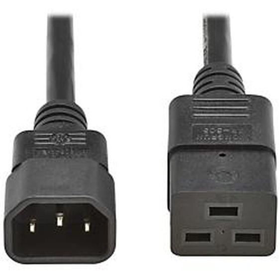 Eaton P047-02M-EU, 2 m, IEC C14, IEC C19, H05VV-F, 100-250 V, 10 A