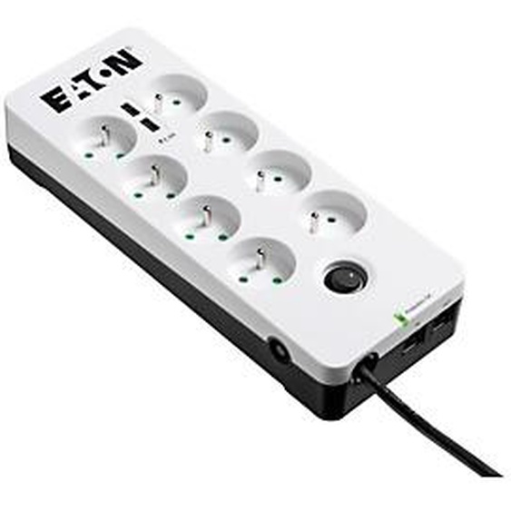 Eaton PB8TUF, 8 sortie(s) CA, Type E, 220 - 250 V, 50 - 60 Hz, 10 A, 2500 W
