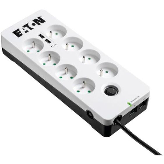 Eaton PB8TUF, 8 sortie(s) CA, Type E, 220 - 250 V, 50 - 60 Hz, 10 A, 2500 W