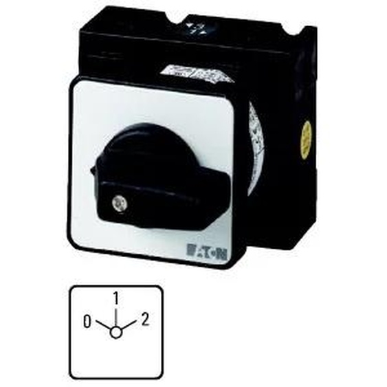 Eaton T3-4-8440/E Interrupteur électrique à bascule 3P noir