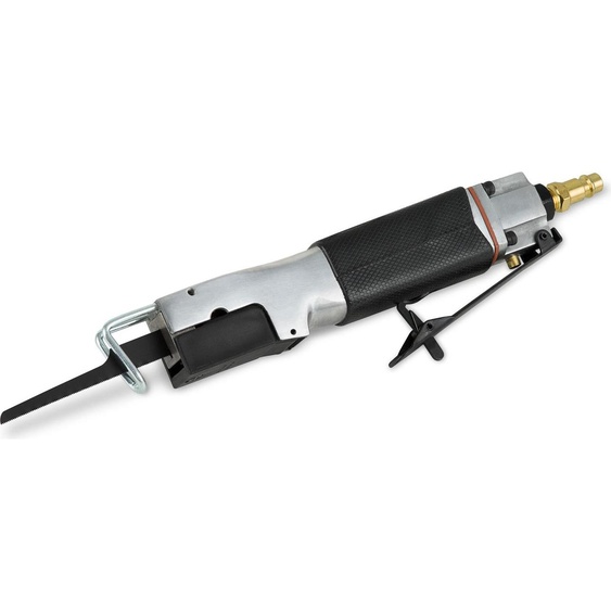 EBERTH Scie à carrosserie pneumatique Scie sauteuse Scie pneumatique à métaux pour carrosserie, acier, aluminium, plastique, scie à tôle, 10.000 coups/minute