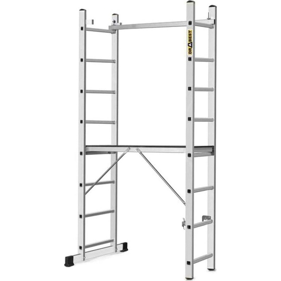 Échafaudage avec plateforme Strend Pro ARD HOME, aluminium, 2x8, 3en1, max. 150 kg