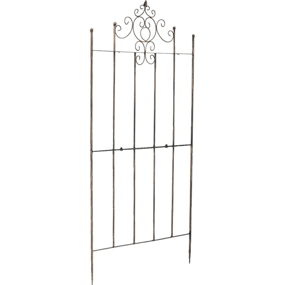 Echafaudage grimpant classique en métal - structure de jardinier - design indépendant stylé | Couleur : bronze