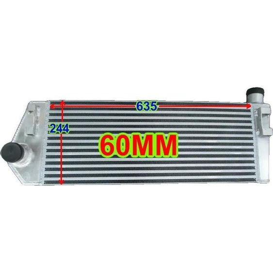 Echangeur dair de suralimentation, Alliage aluminium, Puissance de refroidissement améliorée, Compatibilité avec Renault Megane II, Design à montage frontal, Construction robuste