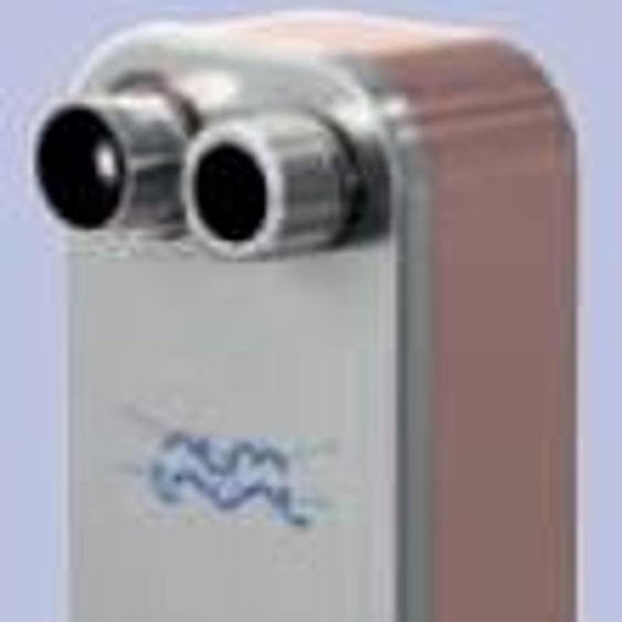 Échangeur de chaleur CB30-18H 2x1 pouces + 2x5/4 pouces raccords, 55x113x313mm