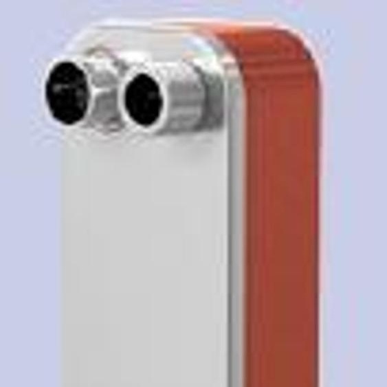 Échangeur de chaleur CB60-40H Alfa-Laval 4 x 1 pouces raccords, 107x113x527mm