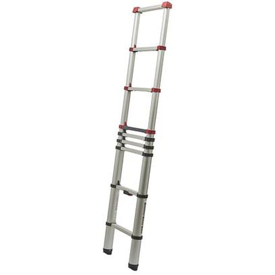 Echelle de sécurité télescopique 9 marches aluminium