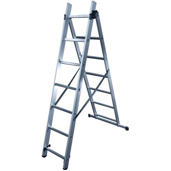 Echelle transformable 2 plans HAILO 2 x 7 échelons