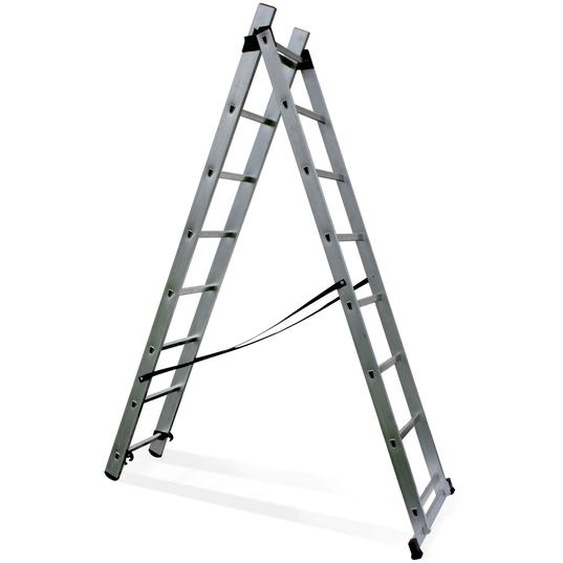 Echelle transformable 2 plans HAILO 2 x 8 échelons