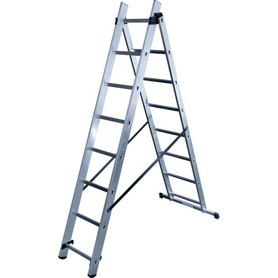 Echelle transformable 3 plans HAILO 3 x 8 échelons