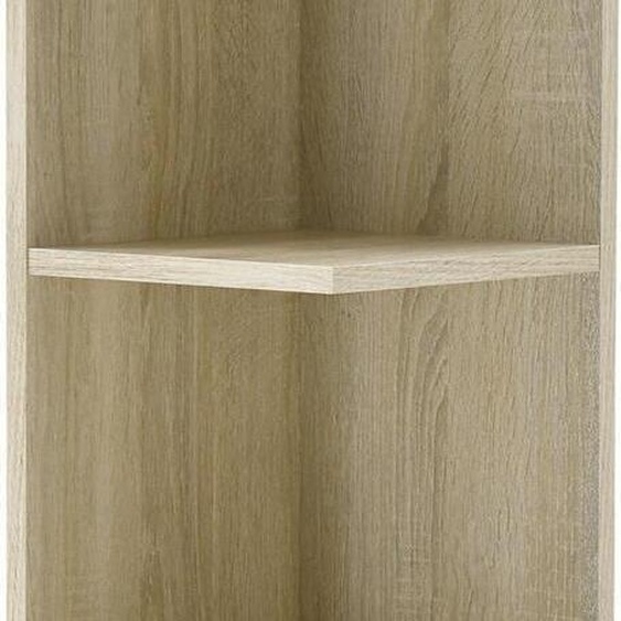 Eckregal Lasmos in Sonoma-Eiche - 24x142x26cm (BxHxT)