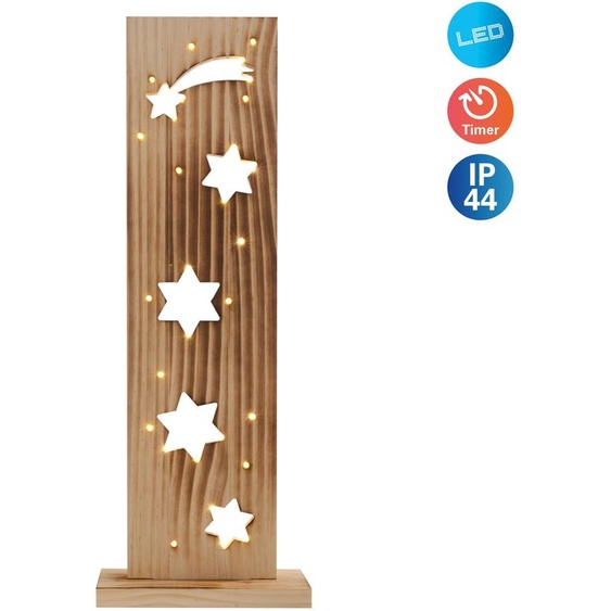 Eclairage de Noël Extérieur LED Décoration de Noël Extérieur bois avec minuterie 5304027