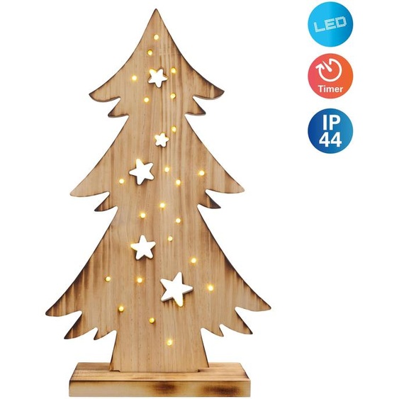 Eclairage de Noël Extérieur LED Décoration de Noël Extérieur bois avec minuterie 5304127
