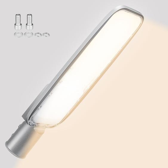 Éclairage de parking à LED, 200W, 13892 lumens, mât déclairage extérieur LED, 4000K, lumière blanche chaude