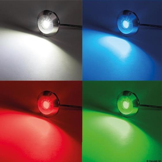 Éclairage LED subaquatique RGBW 60 watts - Osculati 13.273.22