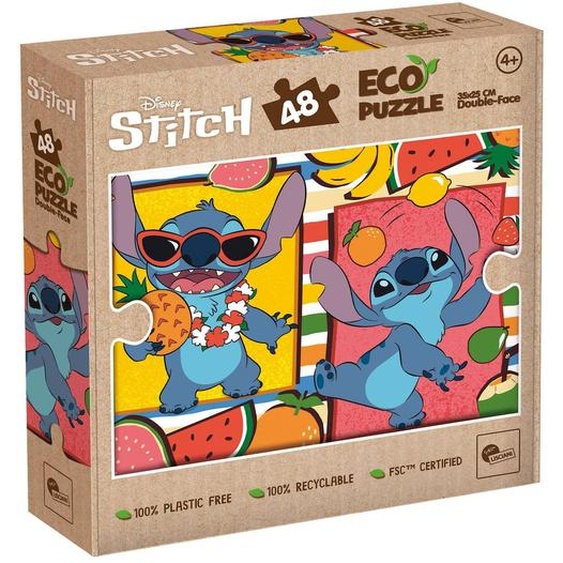 Eco-puzzle 48 Pcs Mini Double Face Stitch Multicolore
