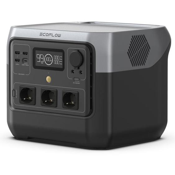 Produit reconditionne] Station électrique Portable ef Ecoflow River 2 Pro, Batterie LiFeP04, 768 Wh, Charge Rapide en 70 Min (Reconditionné)